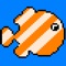 Guide the fish though the levels, jump over the anchors to avoid them, and make it to the end