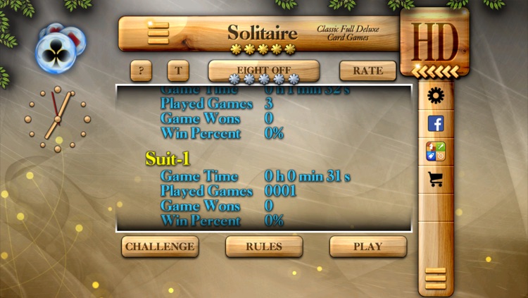 Eight Off Solitaire HD Free - The Classic Full Deluxe Card Games for iPad & iPhone screenshot-4