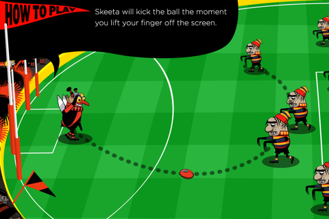 Skeeta's Footy Crusade - the official game from Essendon FC screenshot 3