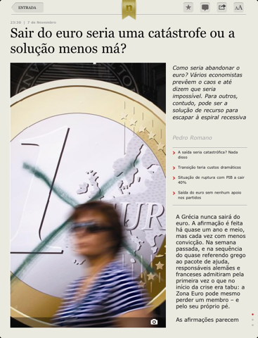 Jornal de Negócios screenshot 3