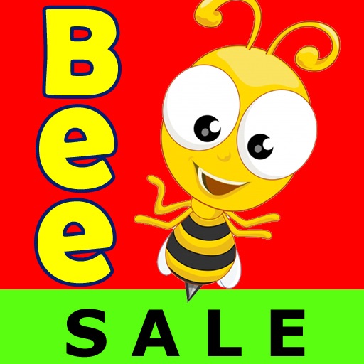 A Bee See Sight Words - Talking & Spelling Flash cards Kids / Toddler Games icon