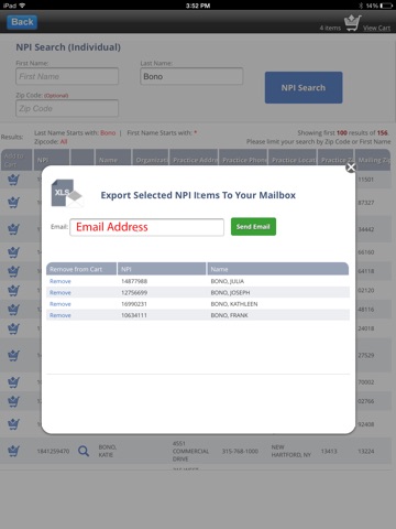 NPI Lookup screenshot 4