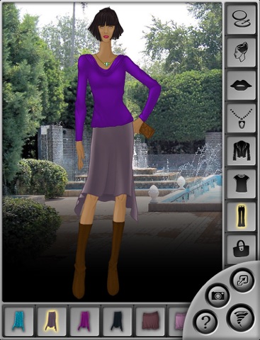 Fashion Sketchbook: The Stylish Dress Up Game for iPad screenshot 4