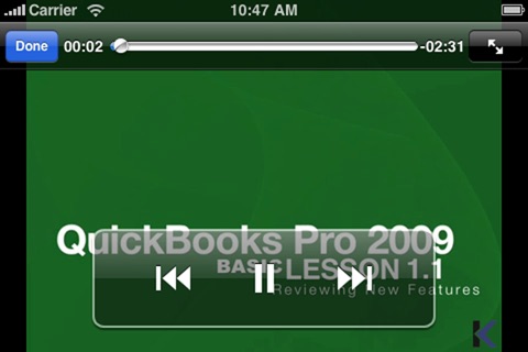 Learn QuickBooks Pro 2009 screenshot 2