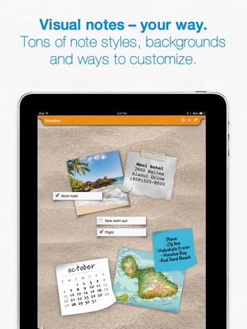 Sticky Notes iPad - Reminders & Notes App - with Alarms and Sharing screenshot 2
