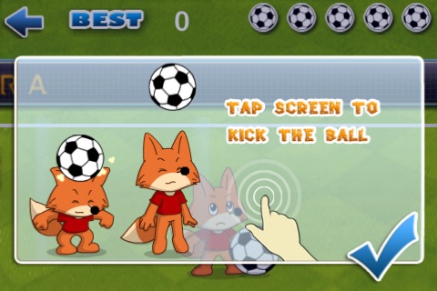 SoccerJuggleKing screenshot 3