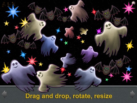Animated Boo! Halloween Magic Shape Puzzles for Kids and SuperKids screenshot 2