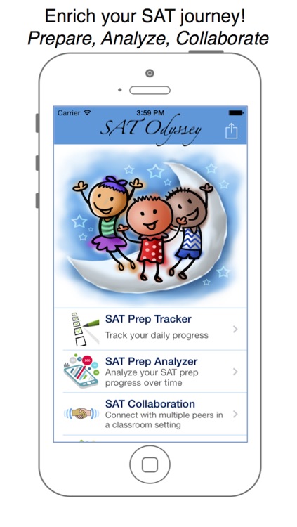 SAT Resource - Ace the SAT through study reminder, prep tracker and a pre packaged set of math, vocab, English, reading and essay topics!