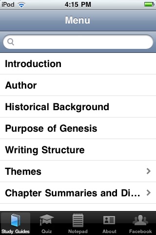 The Book of Genesis Bible Study App