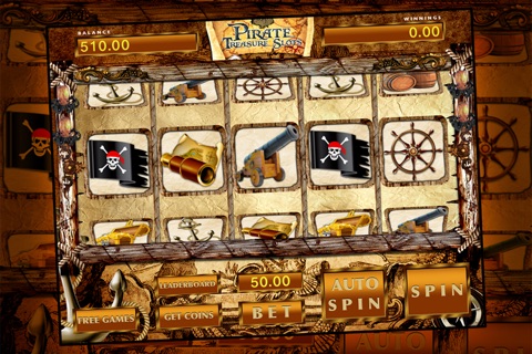 Pirate Slots Treasure Casino Free - Slot Machine With Bonus Lottery Payout Games screenshot 2