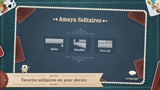 Amaya Solitaire (Spider, Klondike, Free Cell) Screenshot 2