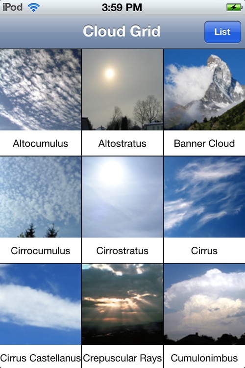 Cloud Types