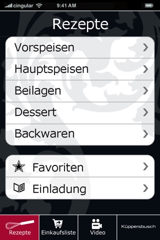 Küppersbusch. Kochen mit Stil screenshot 2