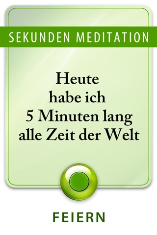 Sekunden Meditationen Lite screenshot 3