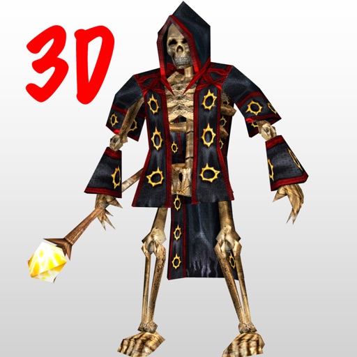 3D Fantasy Skeleton Caster - In a Box!