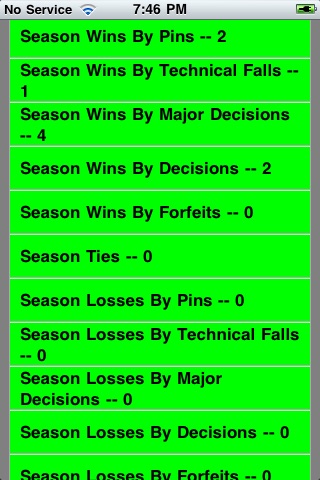 Match Stats for Wrestling screenshot 4