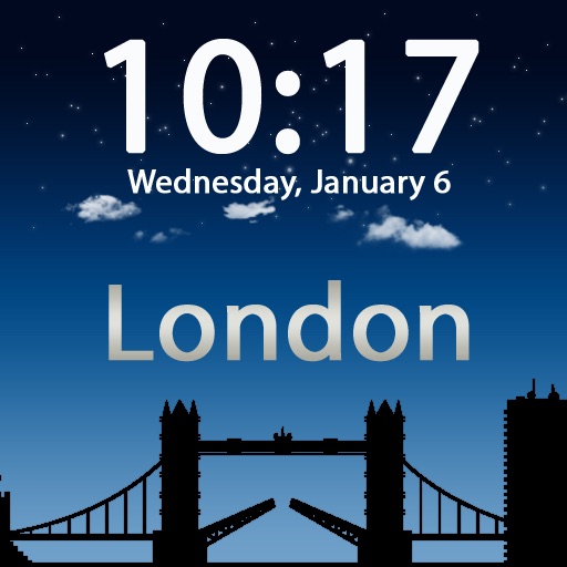 Clockscapes London - Animated Clock Display icon