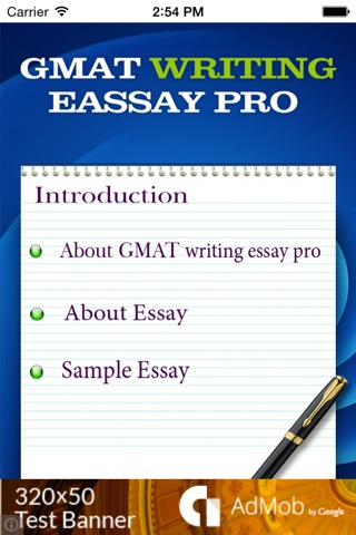 GMAT Writing Essay Pro screenshot 2