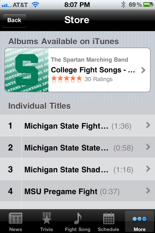 Michigan State Spartans Football screenshot-4