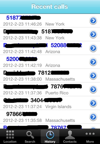 Caller Locator Screenshot 1