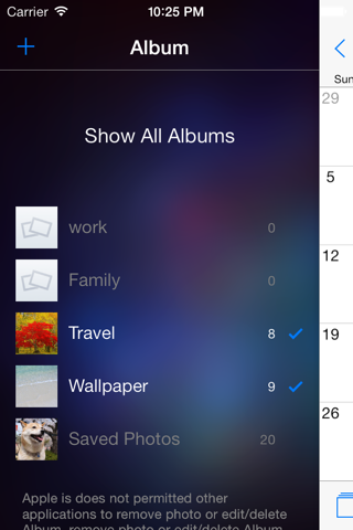 PhotoCalendar Free - Photo Management,Editor,Sharing screenshot 2