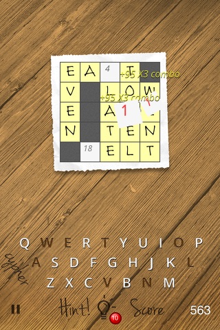 Clueless Crossword Party! Lite screenshot 4