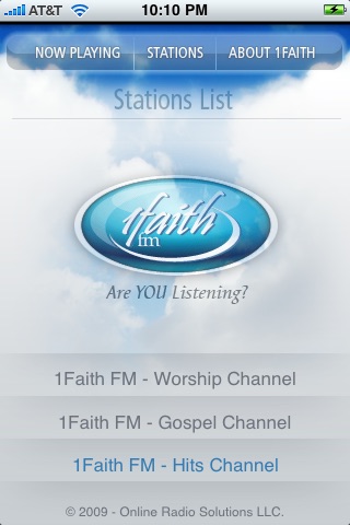 1Faith FM screenshot 2