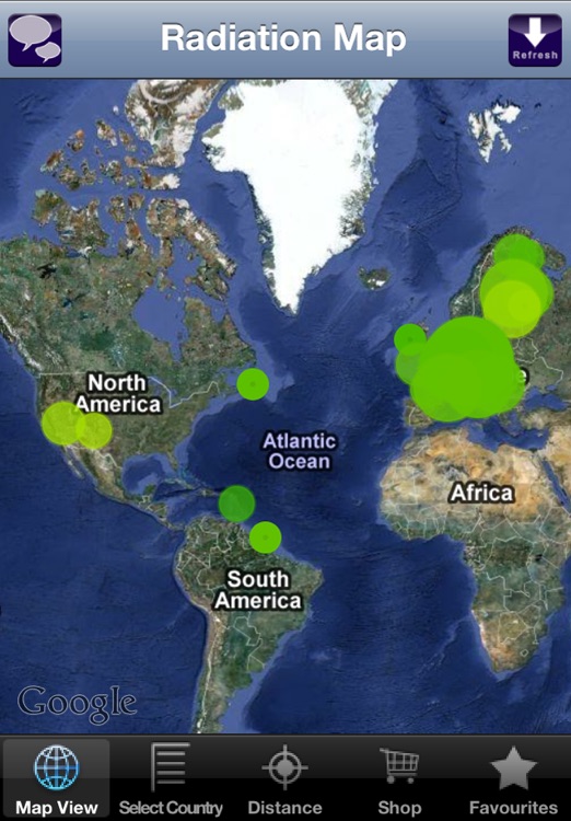 EcoData: Radiation