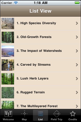 Cove Forest Virtual Field Trip screenshot 4