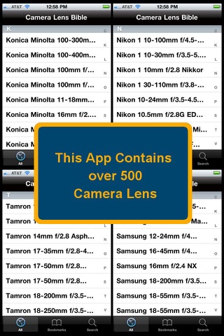 Camera Lens Bible screenshot 4