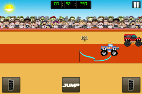 Monster Jam - Dirt Track Truck Racing Game Free screenshot 4