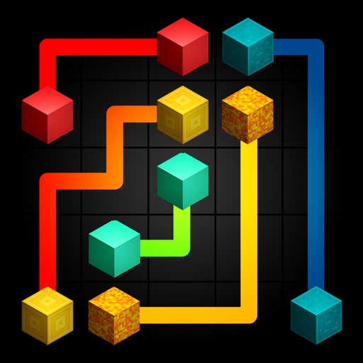 Craft Block Flow : Simple, addictive but difficult puzzle game. Challenge your intelligence and brain. Think, train and solve!