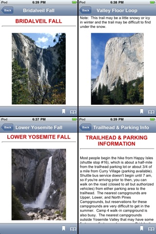 "Yosemite Valley Hikes" Notescast screenshot 4
