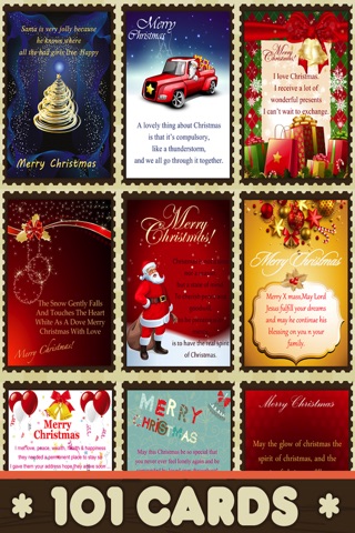101 Christmas Greeting Cards screenshot 3