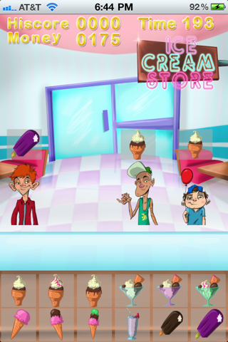 Ice Cream Shop Game HD Lite screenshot 4