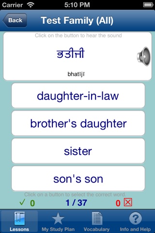 Learn Punjabi screenshot 4