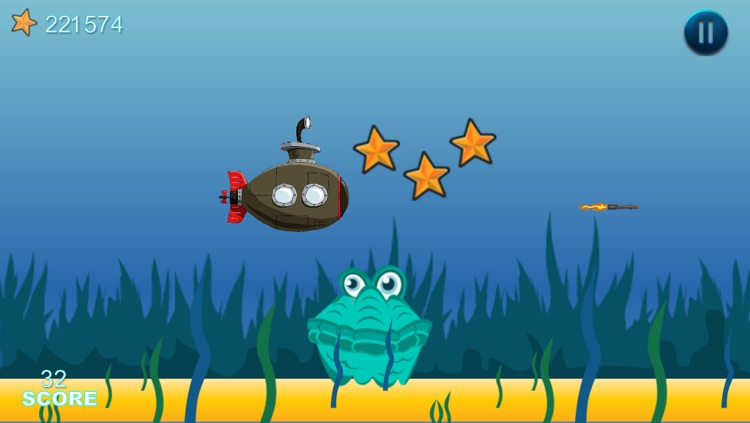 Submarine Splash Race Mania - Ocean Swimming Sub Shooting Fish Free