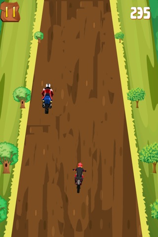 Speedy Moto-Cross Race: Fun Chasing Rush Game screenshot 2