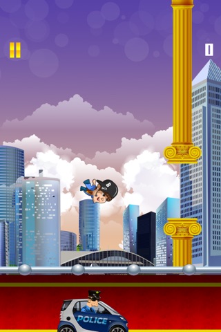 Flying Biber - Escape the Cops screenshot 3