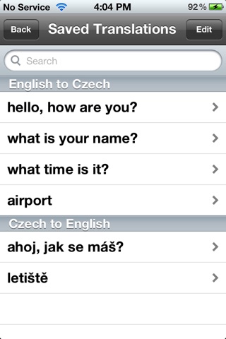 iSpeak Czech screenshot 2