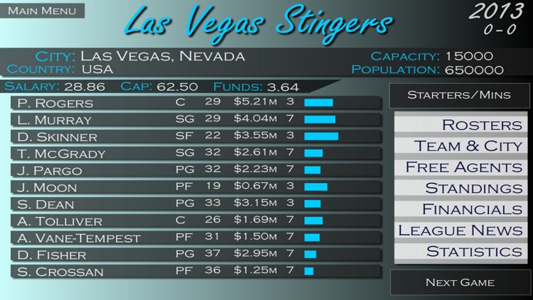 Basketball Dynasty Manager 2013 screenshot-3