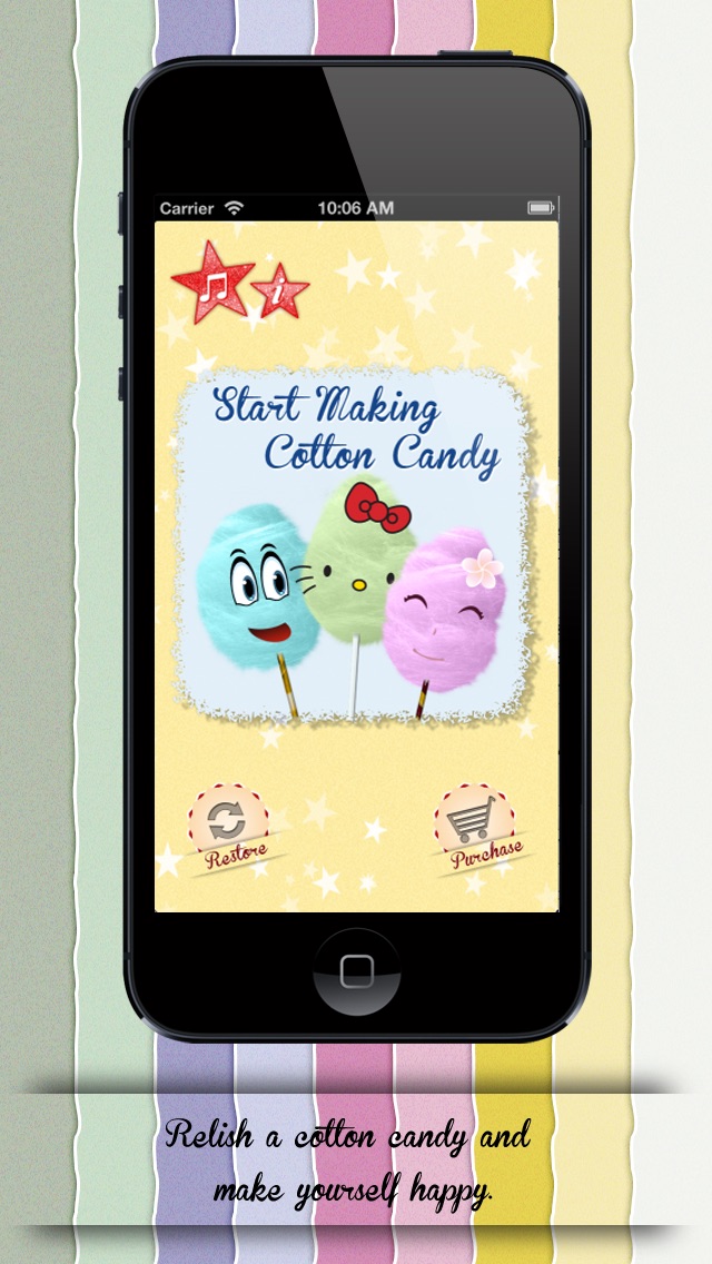 COTTON CANDY MAKER! LITE 1.0 IOS GAME GIẢI TRÍ COTTON CANDY MAKER! LITE 1.0 IOS