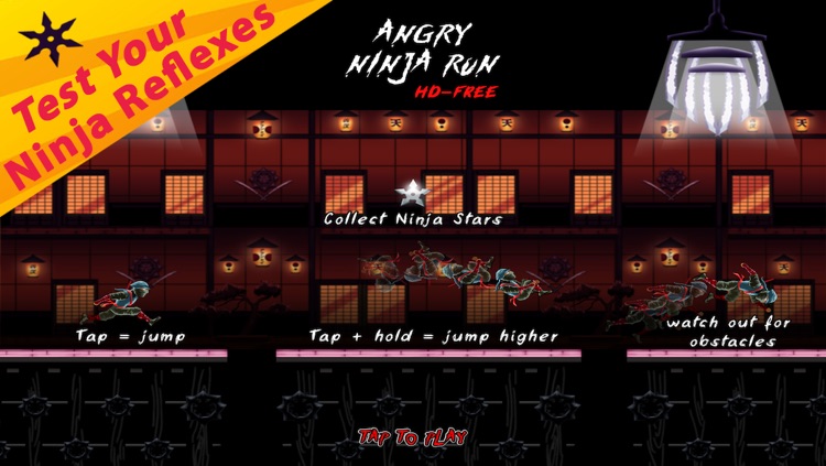 Angry Ninja Run - Free Multiplayer Running Game screenshot-2