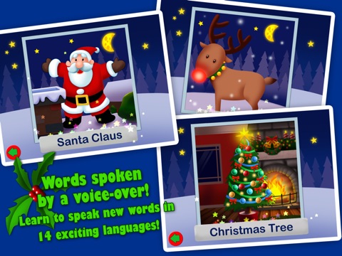 Christmas Jigsaw Puzzles 123 for iPad - Fun Learning Game for Kids screenshot 3