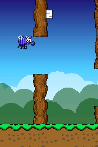 Trumpet Bug - ultimate flappy crappy splashy trashy bird and fish parody screenshot 3
