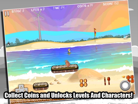 Super Surf Beach Challenge iPad edition screenshot 3