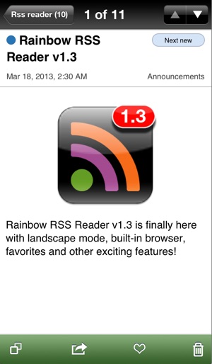 Rainbow RSS Reader(圖1)-速報App