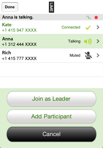 LIME Conferencing Controller screenshot 3