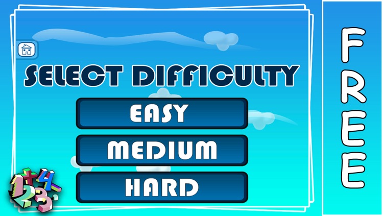 Sky Mathematics Game : Kids Game : Education