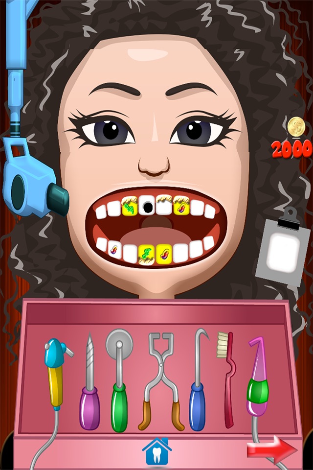 Celebrity Dentist Office Teeth Dress Up Game - Fun Free Nurse Makeover Games for Kids, Girls, Boys screenshot 3
